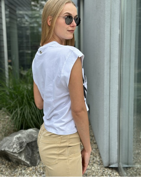 Triko dámské Twinset Meet me bílé